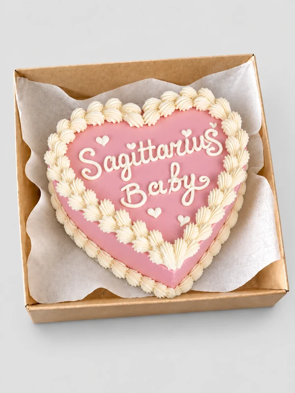 Бенто - торт "Sagittarius baby" — Бенто-торт с дизайном как на фото.
